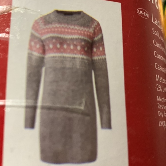 Esmara Ladies Sweater Dress - Picture 6 of 12